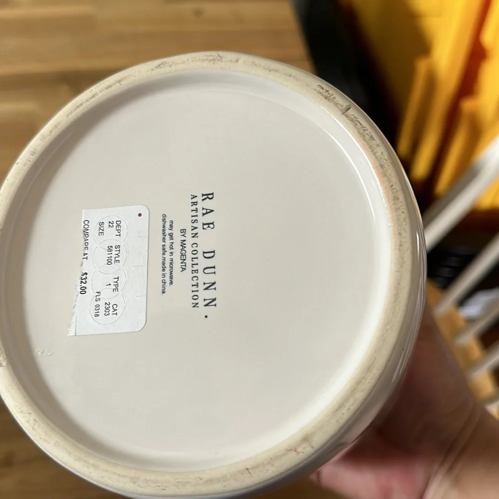 RAE DUNN treat jar